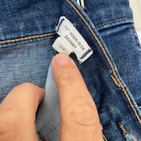 10” High-Rise Skinny, Size 28 Jeans - MADEWELL - Picture 3 of 5